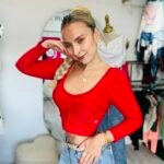 Blusa color rojo