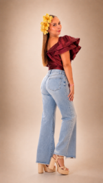 Blusa arandela largar tallas s m l