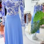 Falda plizada talla única