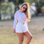 Body de corazones, mini talla, única manga, larga tela elástica