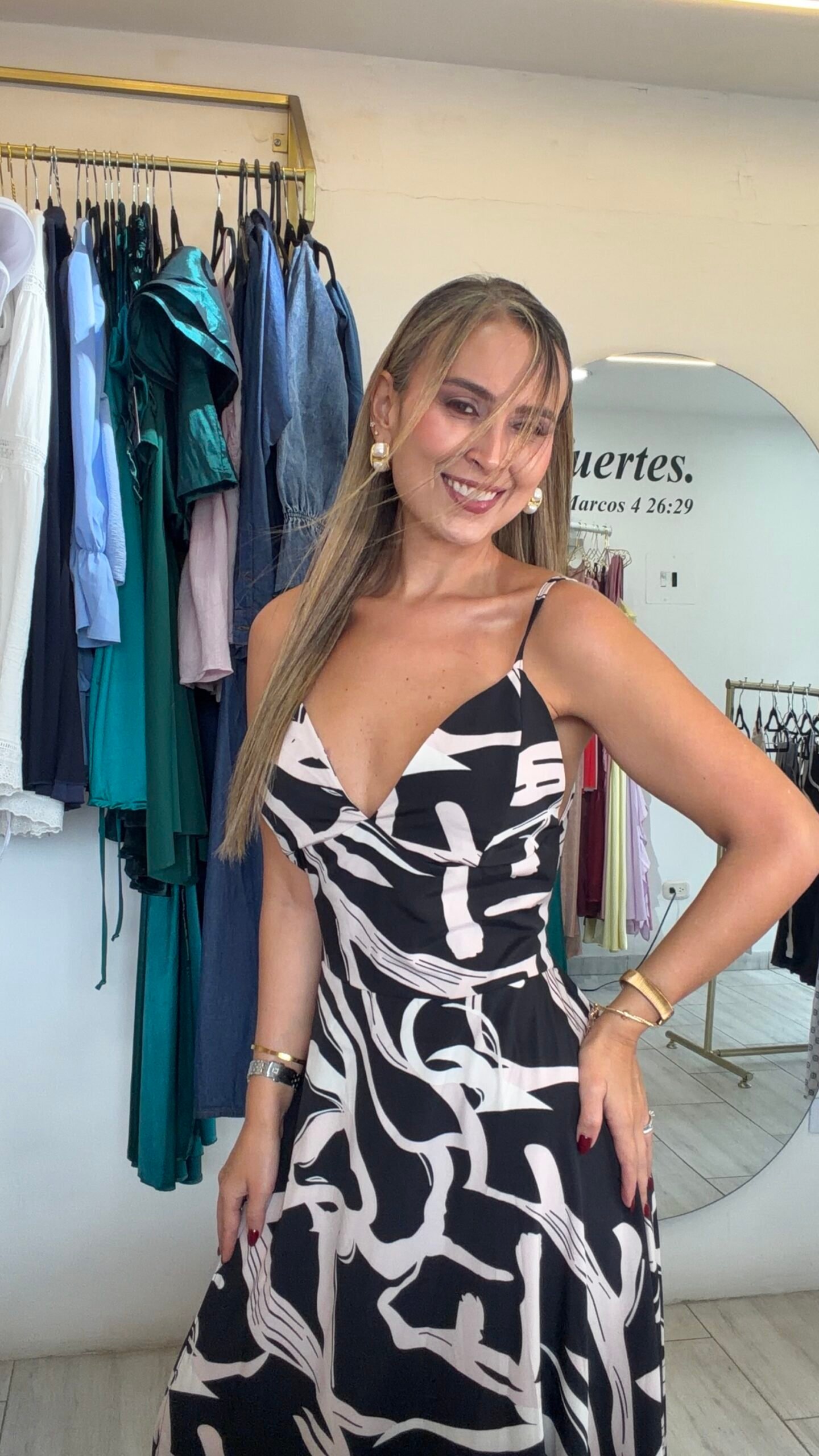 img_0795 Vestido largo estampado - Imagen 1