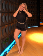 Camiseta básica color negro cuello redondo talla única - Imagen 2